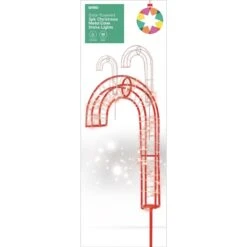 Solar Powered 3 Pack Christmas Metal Stake Lights - Assorted