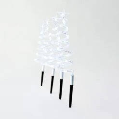 Solar Powered 4 Pack Christmas Swirl Tree Garden Stake Lights -Christmas Gift Shop c249b535 5fb9 4251 94e3 128a599ebf31
