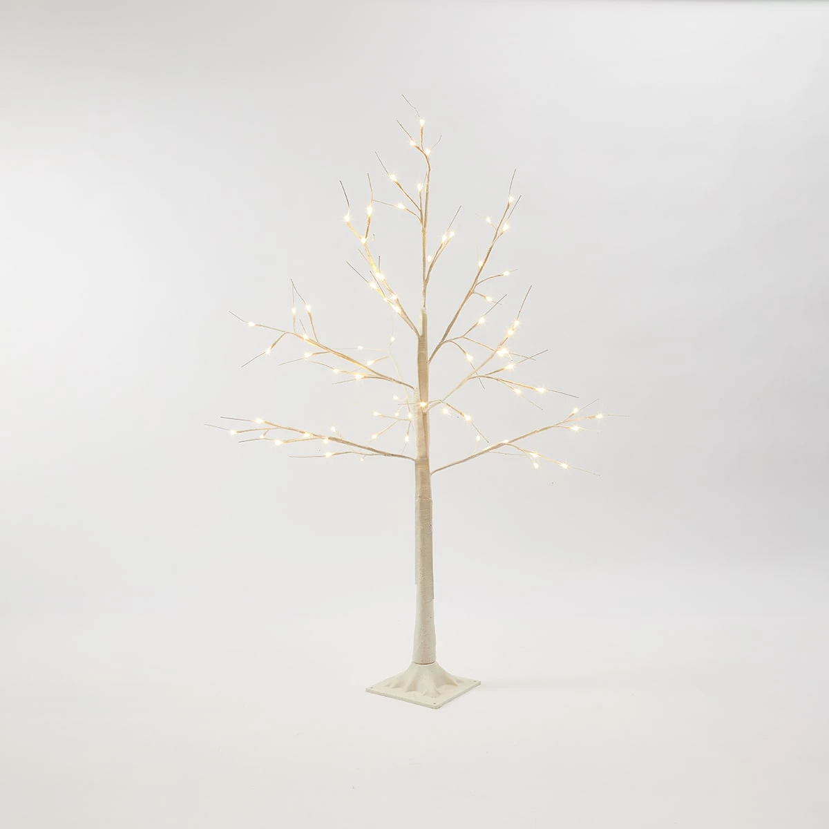 Low Voltage 72 LED 1.2m Christmas White Light Up Twig Tree 1 Low Voltage 72 LED 1.2m Christmas White Light Up Twig Tree