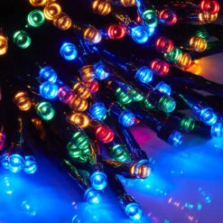 Solar Powered 500 LED Christmas Multi-Colour Icicle Lights -Christmas Gift Shop c3e359f2 7cf9 496b 9da1 b6e77402c682