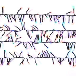 Low Voltage 300 LED Multi Colour Christmas Cluster Lights