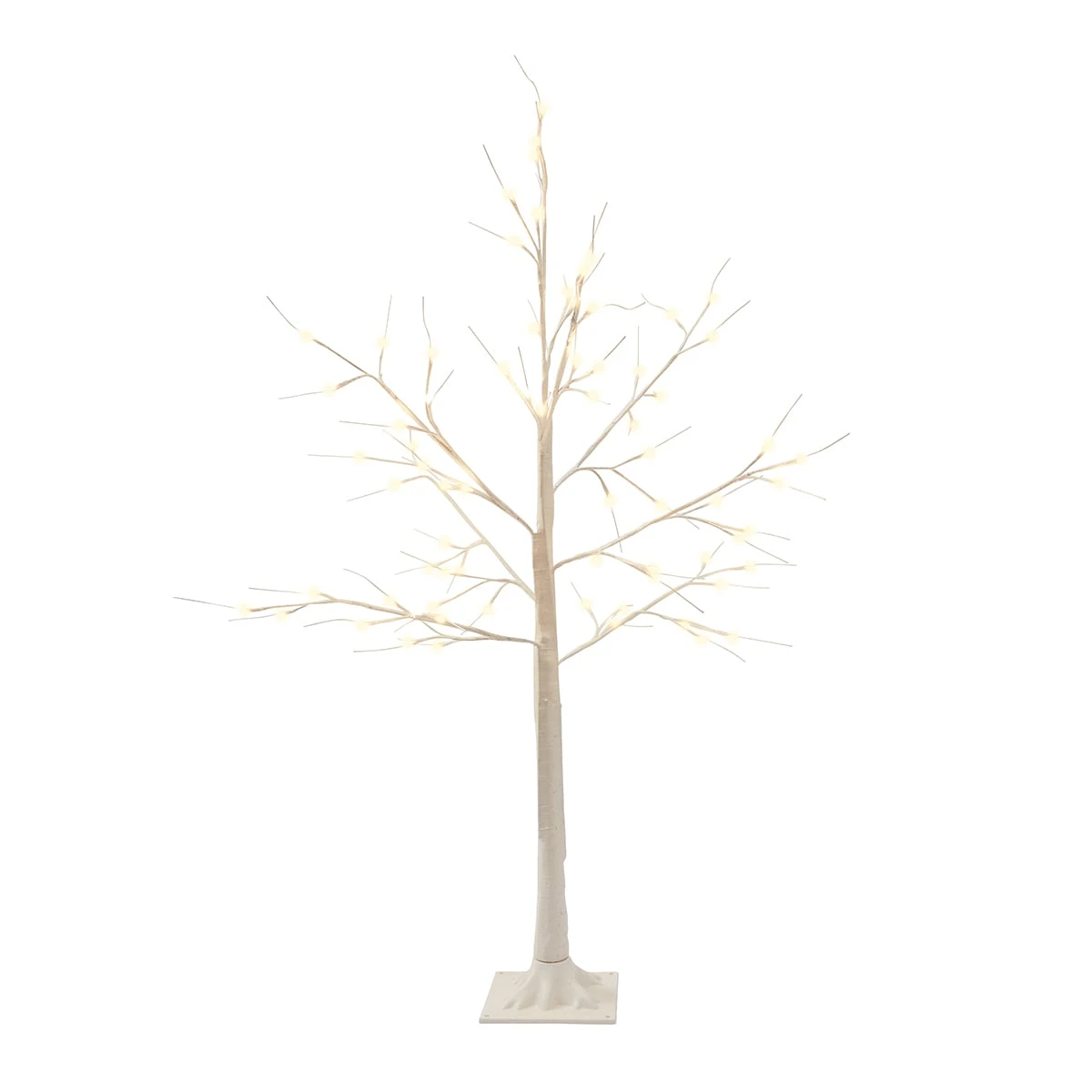 Low Voltage 72 LED 1.2m Christmas White Light Up Twig Tree 7 Low Voltage 72 LED 1.2m Christmas White Light Up Twig Tree - Image 7