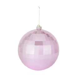 6 Pack 20cm Christmas Baubles Festive Fun