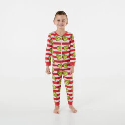The Grinch License Christmas All-In-One Sleepsuit