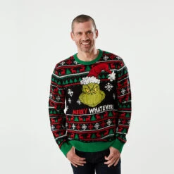 The Grinch License Christmas Sweater -Christmas Gift Shop c8a8bd70 afcd 4bb3 921c d83dc4480e6b