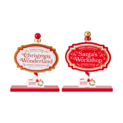 Christmas Sign Post - Assorted -Christmas Gift Shop c9fc221e 4fc6 4b99 808f 03cbbffaac3a