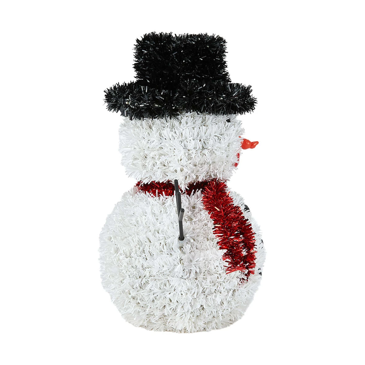 Christmas Hanging Decoration Tinsel Snowman 3 Christmas Hanging Decoration Tinsel Snowman - Image 3
