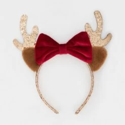 Christmas Pretty Bow Headband - Gold Tone And Red 9 Christmas Pretty Bow Headband - Gold Tone And Red -Christmas Gift Shop cd63ea75 b61f 4e62 b5d2 2c36870eec13