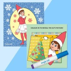 INKredibles The Elf On The Shelf: A Christmas Tradition ColourBurst Mess-Free Activity Kit - Book -Christmas Gift Shop ce58f059 e449 47ea 8c75 cd330e49a73e