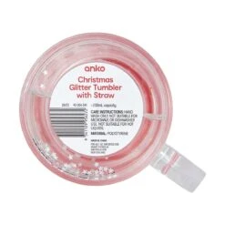 Christmas Glitter Tumbler With Straw -Christmas Gift Shop cee75690 38bb 48ad abcf 9d8bdd7e8582