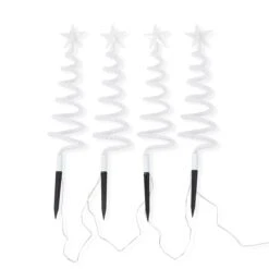 Solar Powered 4 Pack Christmas Swirl Tree Garden Stake Lights -Christmas Gift Shop cfe48fa0 04f1 4d49 8ae9 c805ce50e276