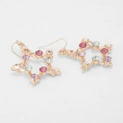 Christmas Festive Star Earrings - Rose Gold Tone -Christmas Gift Shop d097d5ce 7a6e 482b ac53 0cfaab41faaf