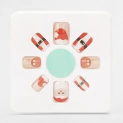24 Pack Pre-Glued Stick-On Nails - Christmas Santa And Rudolph 9 24 Pack Pre-Glued Stick-On Nails - Christmas Santa And Rudolph -Christmas Gift Shop d2cb1ad9 4666 40bd 8bba e61461ffd720