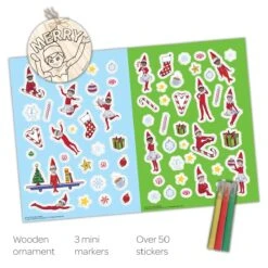 The Elf On The Shelf: A Christmas Tradition Coloring And Activity Book