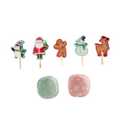 24 Piece Christmas Cupcake Set -Christmas Gift Shop d6382903 21b6 4644 95ef 876e1ee22906