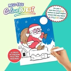 INKredibles Christmas ColourBurst Mess-Free Activity Kit - Book