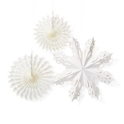 3 Piece Christmas Snowflake Decoration -Christmas Gift Shop d8f5e572 ac91 4353 87f6 d365b3cc5585