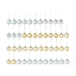 47 Pack 6cm Christmas Baubles Seasonal Sparkle -Christmas Gift Shop d93cd5a7 7203 4c3a 8737 4f2067c9036d