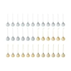 36 Pack 4cm Christmas Baubles Seasonal Sparkle -Christmas Gift Shop db28ee0c b2d0 4339 a07a df016d2b1c4e