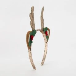 Christmas Reindeer Headband - Green, Red And Gold Tone -Christmas Gift Shop df5cf770 b36b 46b0 b110 286c0ccc0cbd