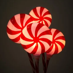 4 Pack Solar Powered Christmas Lollipop Garden Stake Lights -Christmas Gift Shop df86f4ca 8ec8 45b1 ae81 6f9559ec84e0