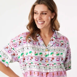 Christmas Short Sleeve Top And Shorts Pyjama Set 24 Christmas Short Sleeve Top And Shorts Pyjama Set -Christmas Gift Shop e1cbf147 3d30 4fea a41e ac4db5e4673c