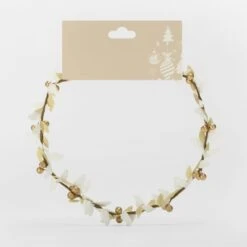 Christmas Hair Wreath - White And Gold Tone 7 Christmas Hair Wreath - White And Gold Tone -Christmas Gift Shop e25949ed 20f6 46a5 b6e7 1e2253c74039