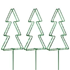 Solar Powered 3 Pack Christmas Metal Stake Lights - Assorted 9 Solar Powered 3 Pack Christmas Metal Stake Lights - Assorted -Christmas Gift Shop e3f67278 0f10 45cf a7fa 9ceedc9cd388
