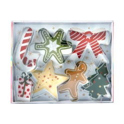7 Piece Christmas Cookie Cutter Set