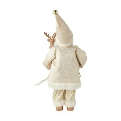 Christmas Decoration Traditional Large Gold Look Santa