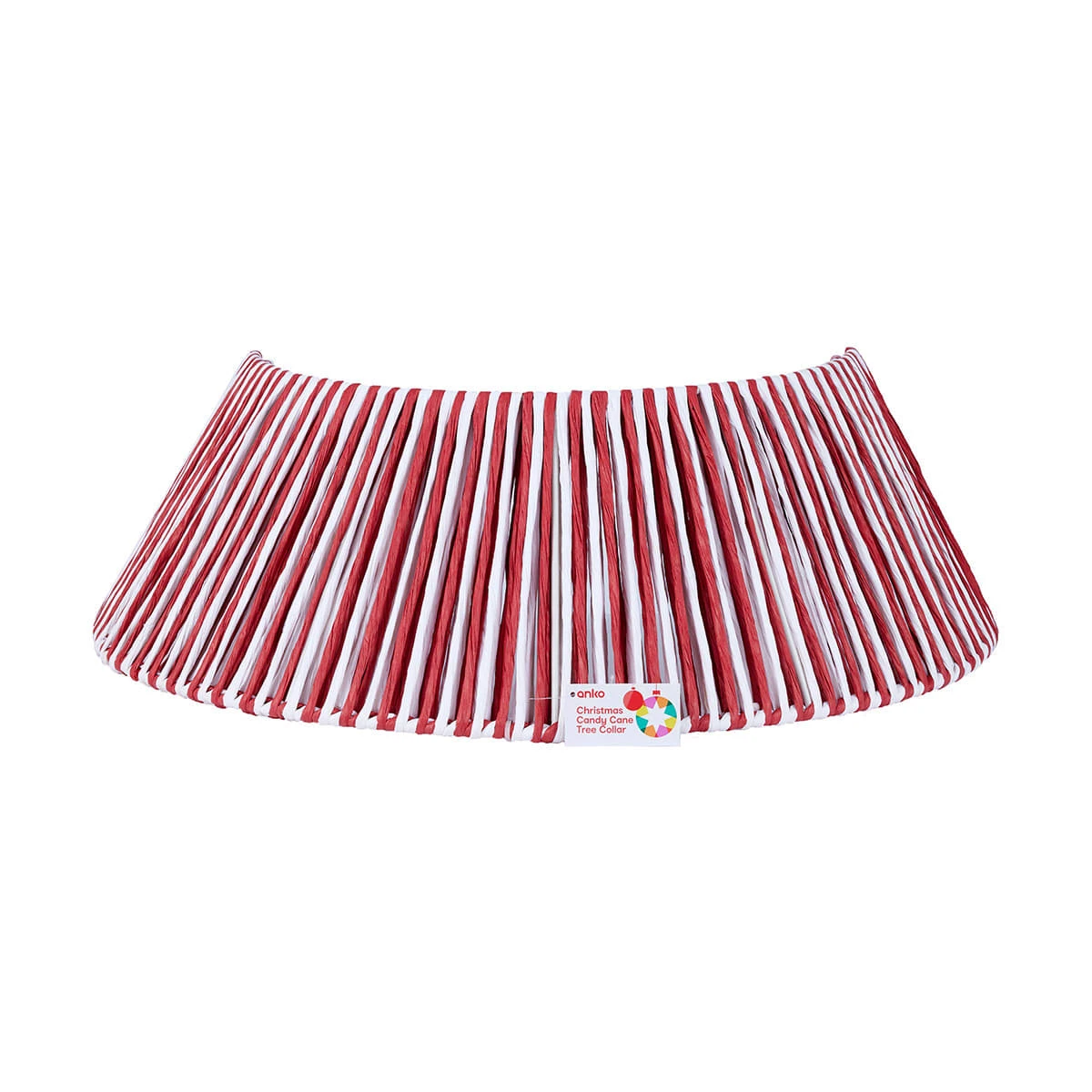Christmas Candy Cane Tree Collar 2 Christmas Candy Cane Tree Collar - Image 2