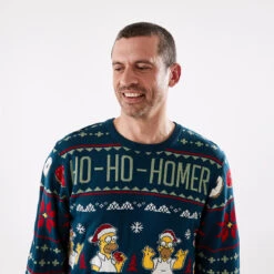 The Simpsons License Christmas Sweater
