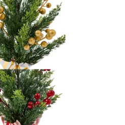 Christmas Tabletop Berry Tree Decoration - Assorted