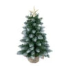 Christmas Light Up Frosted Tabletop Tree Decoration