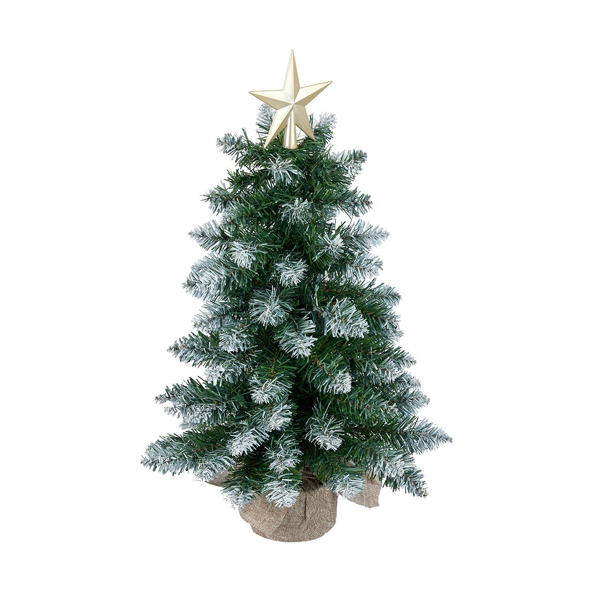 Christmas Light Up Frosted Tabletop Tree Decoration 1 Christmas Light Up Frosted Tabletop Tree Decoration