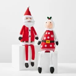 Christmas Decoration Spring Leg Mr Or Mrs Clause - Assorted -Christmas Gift Shop ef50259d b453 4328 bdec 67f37be2a489