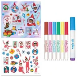INKredibles The Elf On The Shelf: A Christmas Tradition ColourBurst Mess-Free Activity Kit - Book -Christmas Gift Shop f0102ad5 da5b 470f ba2d c300947346ae