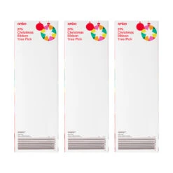 2 Pack Christmas Ribbon Tree Picks - Assorted -Christmas Gift Shop f0db33b6 d5ed 44fa 8058 ef7090973275