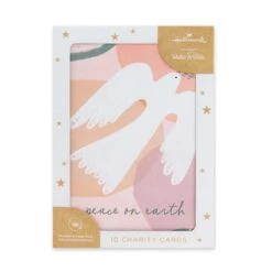 Hallmark 10 Pack Boxed Charity Christmas Cards - Pastel Dove -Christmas Gift Shop f1fa51e1 1982 4175 8739 8ee330bc5ee3