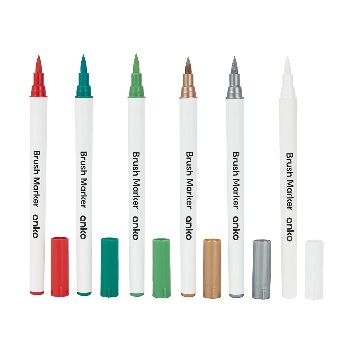 6 Pack Christmas Paint Markers 3 6 Pack Christmas Paint Markers - Image 3