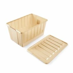 80L Christmas Gold Look Storage Tub -Christmas Gift Shop f42151b8 c4ff 497b b6be 3e56adbf9214