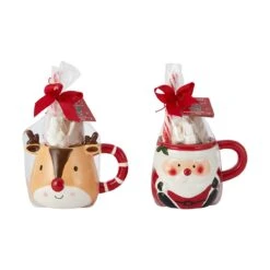 Hot Cocoa Christmas Ceramic Mug Set 50g - Assorted -Christmas Gift Shop f42a5faa 250b 4698 90ff a82fbf0e8ce4