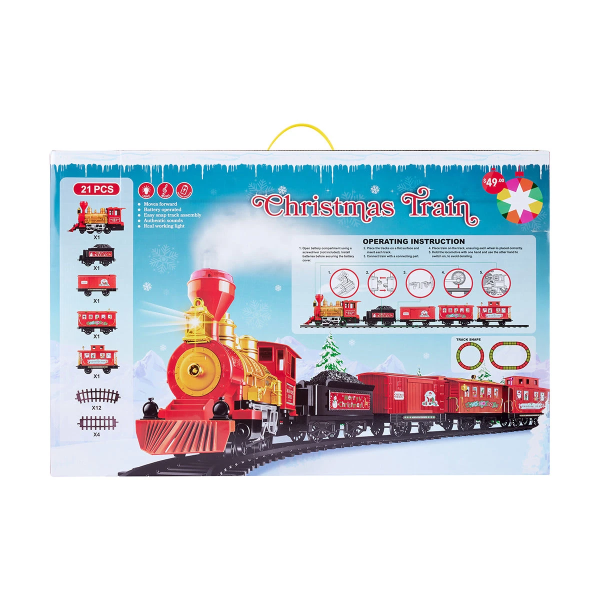21 Piece Christmas Train 6 21 Piece Christmas Train - Image 6