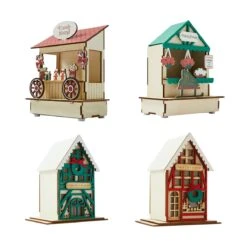 Christmas Decoration Light Up Mini Village - Assorted -Christmas Gift Shop f52df2f1 e1d3 4853 895c 23962d27e682