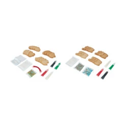 16 Piece Christmas Cookies: Decorate Your Own Sugar Biscuits - Assorted
