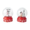 Battery Operated Christmas Animated Snow Globe - Assorted