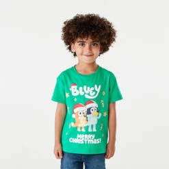 Bluey License Christmas Print T-shirt -Christmas Gift Shop fd3e9b01 0f32 4881 a515 9ec42189cf7e