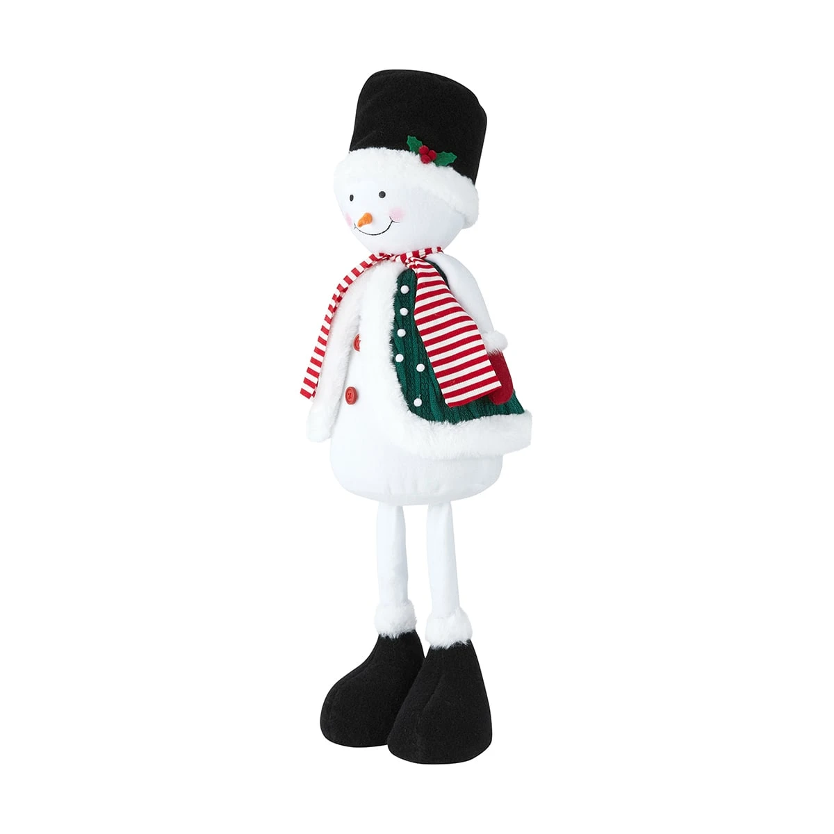 Christmas Decoration Spring Leg Snowman 4 Christmas Decoration Spring Leg Snowman - Image 4