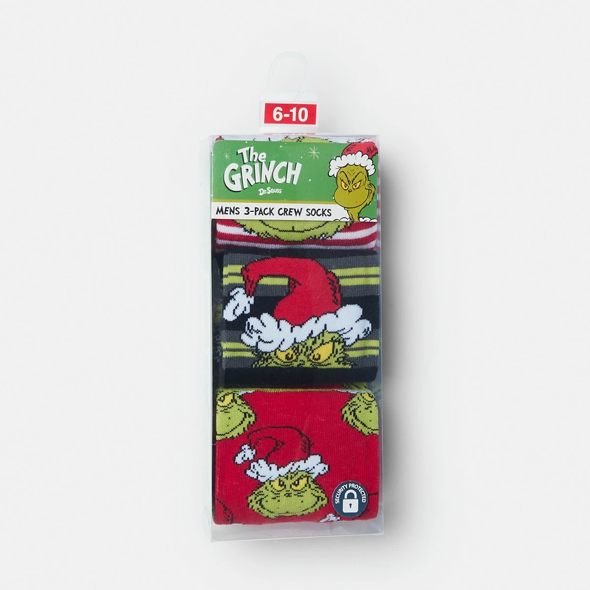 3 Pack The Grinch Christmas License Socks 1 3 Pack The Grinch Christmas License Socks
