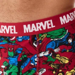 4 Pack Marvel License Christmas Trunks
